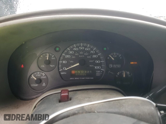 2003 Chevrolet Astro with VIN 1GNDM19XX3B123705, listed as a Copart auction lot 82614064 with 223,905 mi miles and Salvage Title. Bid and sale history available at DreamBid. Image 9.