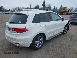 2008 Acura RDX with VIN 5J8TB18288A009135, listed as a IAAI auction lot 41838093 with 128,538 mi miles. Bid and sale history available at carsss.com. Image 4.