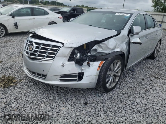 2013 Cadillac XTS Luxury with VIN 2G61P5S32D9214720, listed as a Copart auction lot 60484775 with 123,625 mi miles and Salvage title. Bid and sale history available at DreamBid. Image 1.