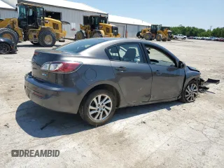 2012 Mazda 3 i Touring with VIN JM1BL1V77C1700351, listed as a Copart auction lot 59268645 with Not provided miles and Salvage title. Bid and sale history available at DreamBid. Image 3.