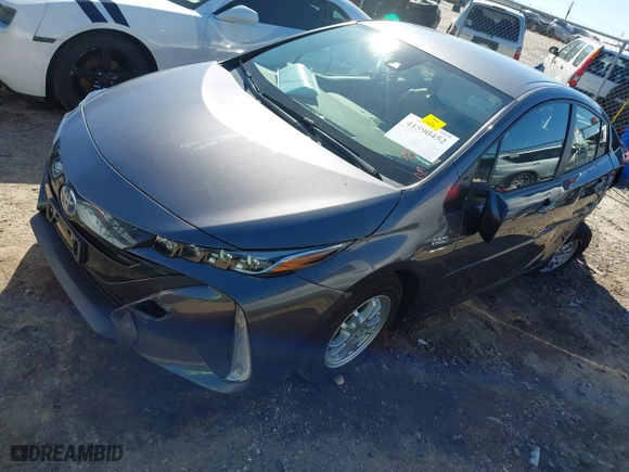 2021 Toyota Prius Prime LE with VIN JTDKAMFP2M3172066, listed as a IAAI auction lot 41590452 with 48,909 mi miles. Bid and sale history available at carsss.com. Image 18.