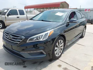 2017 Hyundai Sonata Sport with VIN 5NPE34AFXHH594862, listed as a IAAI auction lot 41952123 with 102,706 mi miles. Bid and sale history available at carsss.com. Image 19.