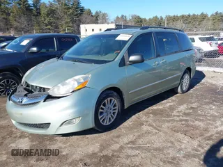 2009 Toyota Sienna XLE with VIN 5TDZK22C99S267314, listed as a IAAI auction lot 41434638 with 163,160 mi miles and . Bid and sale history available at DreamBid. Image 2.