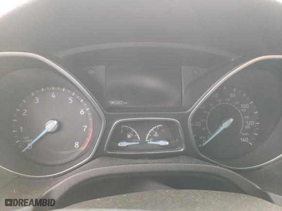 2015 Ford Focus Titanium with VIN 1FADP3N28FL217558, listed as a Copart auction lot 49910455 with 96,582 mi miles and Salvage Title. Bid and sale history available at carsss.com. Image 9.