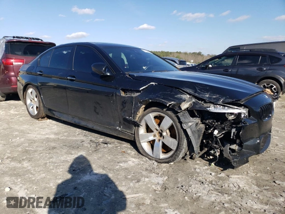 2015 BMW M5 with VIN WBSFV9C57FD594703, listed as a Copart auction lot 37756913 with 165,305 mi miles. Bid and sale history available at carsss.com. Image 4.