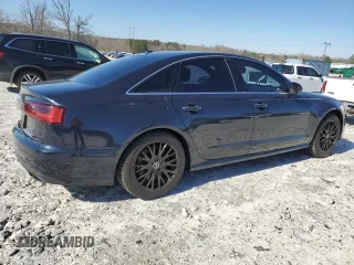 2016 Audi A6 3.0T Prestige with VIN WAUHGAFC2GN181537, listed as a Copart auction lot 48180055 with 80,423 mi miles and Salvage Title. Bid and sale history available at carsss.com. Image 3.