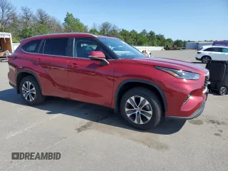 2023 Toyota Highlander L with VIN 5TDKDRBH2PS509311, listed as a Copart auction lot 61045995 with 14,411 mi miles and Salvage title. Bid and sale history available at DreamBid. Image 4.