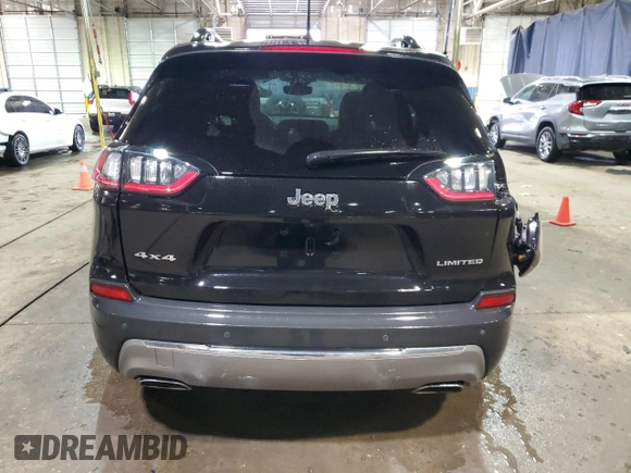 2022 Jeep Cherokee Limited with VIN 1C4PJMDX0ND502517, listed as a Copart auction lot 43173865 with 33,011 mi miles and Non Repairable. Bid and sale history available at DreamBid. Image 6.