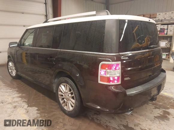 2013 Ford Flex SEL with VIN 2FMHK6C88DBD32396, listed as a IAAI auction lot 41960977 with 97,932 mi miles. Bid and sale history available at carsss.com. Image 3.