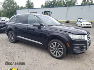 2017 Audi Q7 Premium Plus with VIN WA1LAAF72HD024173, listed as a Copart auction lot 62037135 with 130,007 mi miles and Clean title. Bid and sale history available at DreamBid. Image 4.