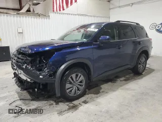 2025 Nissan Pathfinder SV with VIN 5N1DR3BC5SC204385, listed as a Copart auction lot 59342925 with 13,791 mi miles and Clean title. Bid and sale history available at DreamBid. Image 1.