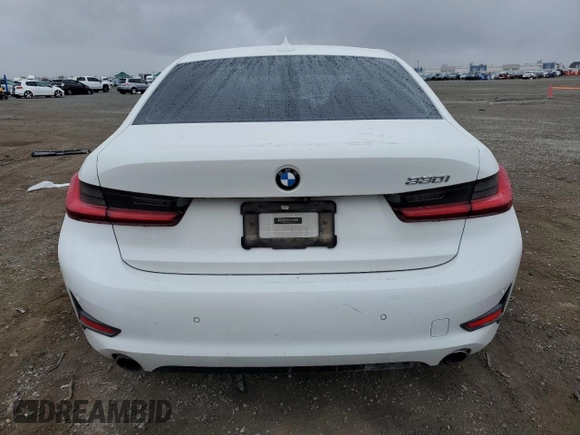 2020 BMW 3 Series 330i z VIN WBA5R1C05LFH39573, wystawiony jako Copart lot #54557935 z przebiegiem Nie podano mil oraz Szkoda całkowita • Salvage title. Historia ofert i sprzedaży dostępna na DreamBid. Obrazek 6.