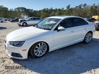 2017 Audi A4 Premium with VIN WAUANAF47HN001938, listed as a Copart auction lot 47677255 with 70,018 mi miles and Salvage Title. Bid and sale history available at carsss.com. Image 1.