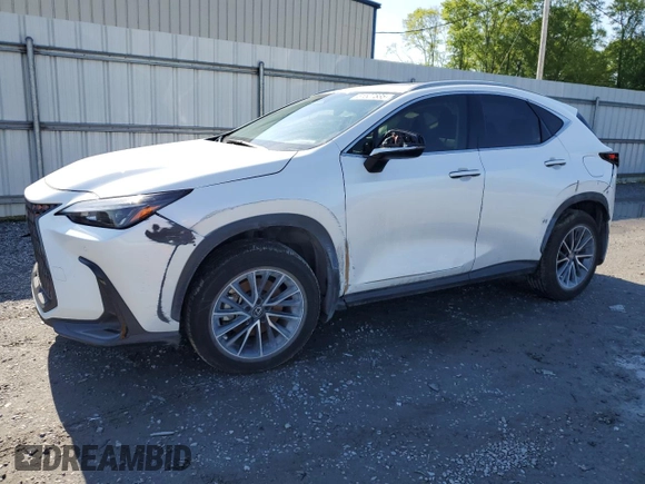 2023 Lexus NX with VIN JTJGDCAZ6P5010852, listed as a Copart auction lot 51527835 with 23,813 mi miles and Salvage Title. Bid and sale history available at carsss.com. Image 1.