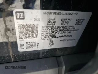 2021 GMC Yukon SLT with VIN 1GKS1BKD1MR436086, listed as a Copart auction lot 68531164 with 29,620 mi miles and Salvage Title. Bid and sale history available at carsss.com. Image 13.