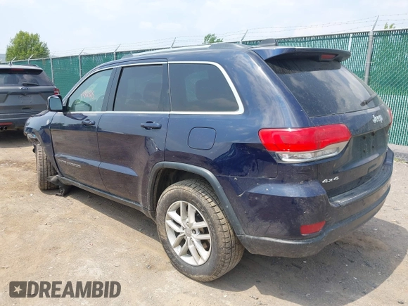 2017 Jeep Grand Cherokee Laredo with VIN 1C4RJFAG6HC669922, listed as a IAAI auction lot 42411815 with 120,345 mi miles and . Bid and sale history available at DreamBid. Image 3.