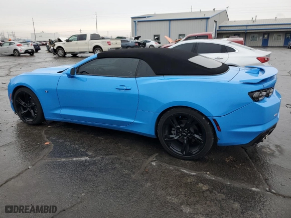 2023 Chevrolet Camaro 2LT with VIN 1G1FD3DS0P0108634, listed as a Copart auction lot 42248465 with 17,877 mi miles and Salvage Title. Bid and sale history available at carsss.com. Image 2.