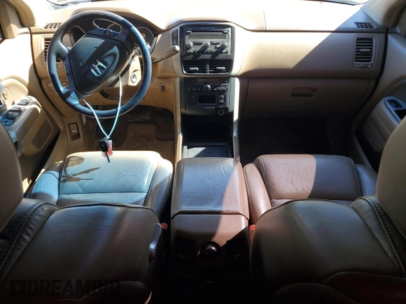 2008 Honda Pilot EX-L with VIN 5FNYF18578B015776, listed as a Copart auction lot 46199664 with 200,954 mi miles and Salvage Title. Bid and sale history available at carsss.com. Image 8.