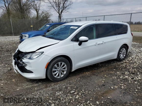 2017 Chrysler Pacifica Touring with VIN 2C4RC1DG5HR518845, listed as a Copart auction lot 51566695 with 100,214 mi miles and Salvage Title. Bid and sale history available at DreamBid. Image 1.