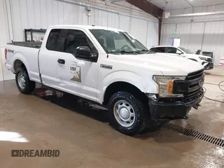 2019 Ford F-150 XL with VIN 1FTFX1E52KKD58045, listed as a IAAI auction lot 41301156 with 124,082 mi miles and . Bid and sale history available at DreamBid. Image 1.