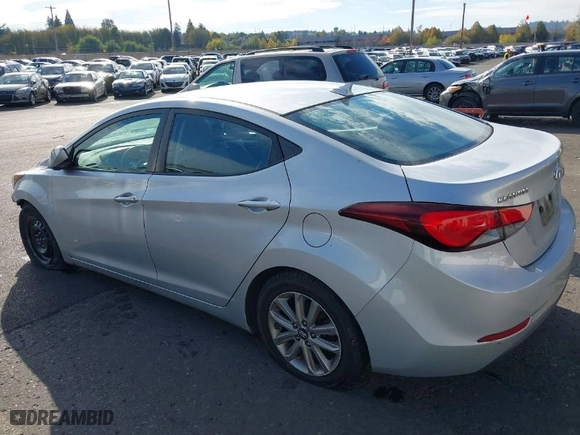 2014 Hyundai Elantra Limited with VIN 5NPDH4AEXEH495118, listed as a IAAI auction lot 40694475 with 61,127 mi miles. Bid and sale history available at carsss.com. Image 3.