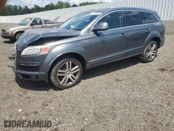 2008 Audi Q7 Premium with VIN WA1EY74L68D003902, listed as a Copart auction lot 64264045 with 224,182 mi miles and Salvage title. Bid and sale history available at DreamBid. Image 1.