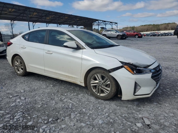 2019 Hyundai Elantra SEL with VIN 5NPD84LF8KH449482, listed as a Copart auction lot 48131345 with 109,920 mi miles and Salvage Title. Bid and sale history available at carsss.com. Image 4.
