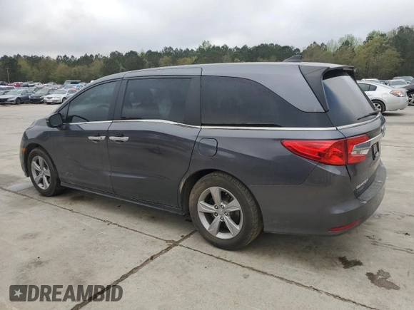2020 Honda Odyssey EX-L z VIN 5FNRL6H78LB021123, wystawiony jako Copart lot #50925605 z przebiegiem 57 891 mil mil oraz Szkoda całkowita • Salvage title. Historia ofert i sprzedaży dostępna na DreamBid. Obrazek 2.