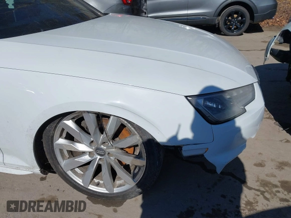 2017 Audi A4 Season of Audi ultra Premium with VIN WAUKMAF46HN050460, listed as a IAAI auction lot 41564088 with 126,988 mi miles. Bid and sale history available at carsss.com. Image 18.