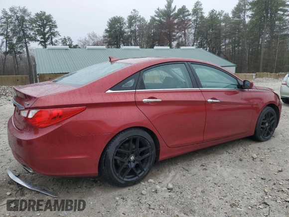 2011 Hyundai Sonata Limited with VIN 5NPEC4AB4BH211745, listed as a Copart auction lot 53936325 with 62,704 mi miles and Clean Title. Bid and sale history available at DreamBid. Image 3.