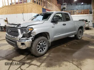 2021 Toyota Tundra SR with VIN 5TFUY5F13MX044854, listed as a Copart auction lot 45607375 with 40,448 mi miles and Salvage title. Bid and sale history available at DreamBid. Image 1.