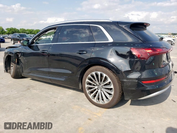 2019 Audi e-tron Prestige with VIN WA1VABGE1KB013888, listed as a Copart auction lot 55246035 with 41,529 mi miles and Salvage Title. Bid and sale history available at DreamBid. Image 2.