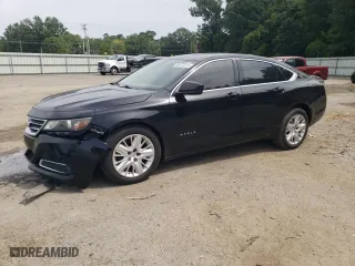 2018 Chevrolet Impala LS with VIN 2G11X5S3XJ9124233, listed as a Copart auction lot 65472374 with 123,977 mi miles and Salvage Title. Bid and sale history available at carsss.com. Image 1.