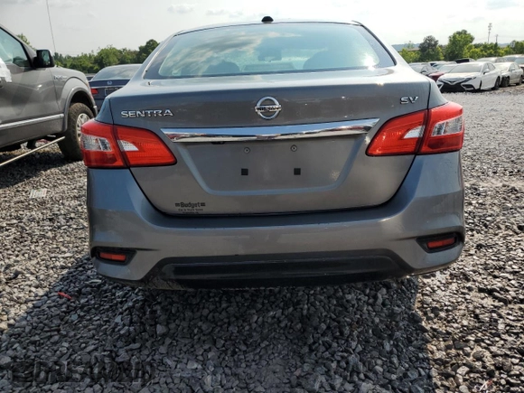 2017 Nissan Sentra S with VIN 3N1AB7AP0HY350932, listed as a Copart auction lot 58932145 with 145,154 mi miles and Salvage title. Bid and sale history available at DreamBid. Image 6.