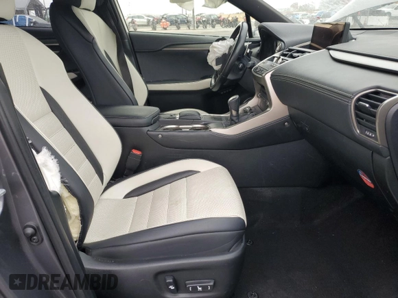 2021 Lexus NX 300 F Sport с VIN JTJSARBZ7M2188657, выставлен на аукционе Copart как лот 56019735 с пробегом Не указан миль и Списание • Salvage title. История ставок и продаж доступна на DreamBid. Изображение 7.