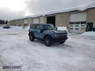 2023 Ford Bronco with VIN 1FMDE5AP0PLC08041, listed as a Copart auction lot 84428504 with 10,048 mi miles and Salvage Title. Bid and sale history available at carsss.com. Image 15.