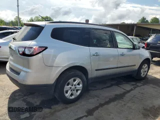 2017 Chevrolet Traverse LS with VIN 1GNKRFKD8HJ354654, listed as a Copart auction lot 63557974 with 137,467 mi miles and Clean Title. Bid and sale history available at carsss.com. Image 3.