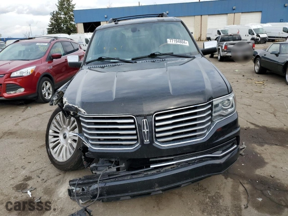 2016 Lincoln Navigator Select with VIN 5LMJJ2JT8GEL01935, listed as a Copart auction lot 77194804 with 112,530 mi miles and Clean Title. Bid and sale history available at carsss.com. Image 5.