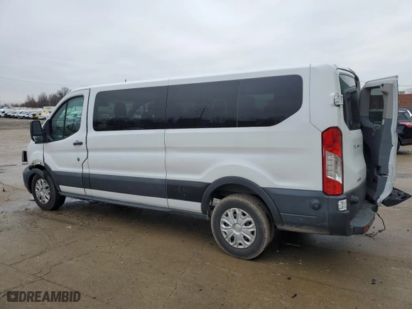 2016 Ford Transit Wagon XL with VIN 1FBZX2ZG0GKA41438, listed as a Copart auction lot 85759054 with 75,114 mi miles and Salvage Title. Bid and sale history available at carsss.com. Image 2.