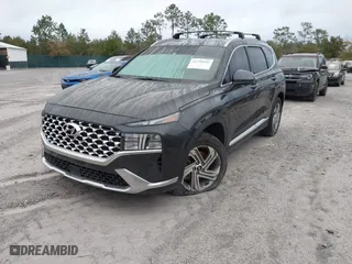 2022 Hyundai Santa Fe SEL with VIN 5NMS24AJ9NH394526, listed as a IAAI auction lot 41759143 with 16,511 mi miles. Bid and sale history available at carsss.com. Image 2.