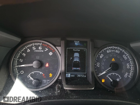 2023 Toyota Tacoma SR with VIN 3TMCZ5AN0PM636578, listed as a Copart auction lot 63460685 with 39,752 mi miles and Non repairable. Bid and sale history available at DreamBid. Image 9.