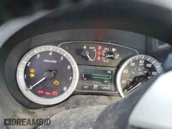 2015 Nissan Sentra SR with VIN 3N1AB7AP2FL660283, listed as a Copart auction lot 85097644 with 112,026 mi miles and Salvage Title. Bid and sale history available at DreamBid. Image 9.