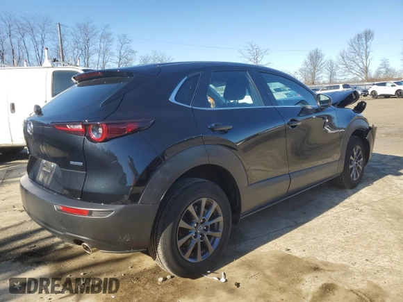 2024 Mazda CX-30 S with VIN 3MVDMBAM0RM635991, listed as a Copart auction lot 48979595 with 11,640 mi miles and Salvage title. Bid and sale history available at DreamBid. Image 3.