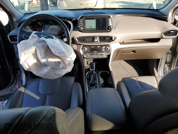 2020 Hyundai Santa Fe Limited with VIN 5NMS5CAA6LH297900, listed as a Copart auction lot 87266654 with 74,116 mi miles and Salvage Title. Bid and sale history available at carsss.com. Image 8.