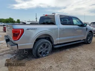 2023 Ford F-150 XL with VIN 1FTEW1C57PFC27842, listed as a Copart auction lot 59906015 with 43,495 mi miles and Salvage title. Bid and sale history available at DreamBid. Image 3.