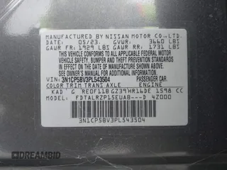 2023 Nissan Kicks S z VIN 3N1CP5BV3PL543504, wystawiony jako IAAI lot #42387560 z przebiegiem 30 740 mil mil oraz . Historia ofert i sprzedaży dostępna na DreamBid. Obrazek 9.