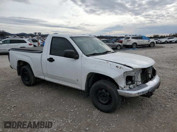 2006 GMC Canyon Work Truck with VIN 1GTCS148368158209, listed as a Copart auction lot 42955385 with 132,992 mi miles and Salvage Title. Bid and sale history available at carsss.com. Image 4.