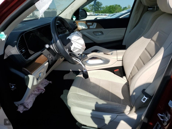 2023 Mercedes-Benz GLE 450 with VIN 4JGFB5KB4PA860208, listed as a Copart auction lot 60171915 with 42,335 mi miles and Salvage title. Bid and sale history available at DreamBid. Image 7.