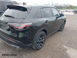 2023 Honda HR-V Sport with VIN 3CZRZ2H56PM720199, listed as a IAAI auction lot 41911555 with 10,996 mi miles. Bid and sale history available at carsss.com. Image 4.