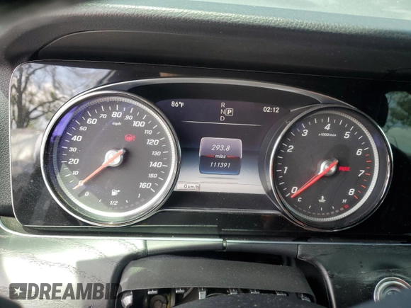 2017 Mercedes-Benz E 300 Luxury with VIN WDDZF4JB9HA133347, listed as a Copart auction lot 51134865 with 111,391 mi miles and Non repairable. Bid and sale history available at DreamBid. Image 9.
